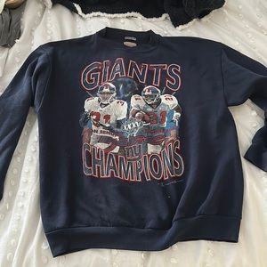 Vintage New York giants crewneck